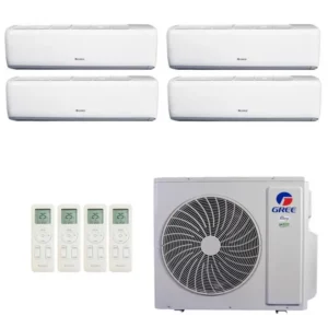 Ar Condicionado Multisplit Tri Gree 42000 BTUs (9000+12000+24000) Quente e Frio - Inverter - 220V