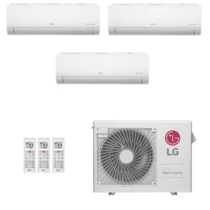 Ar Condicionado Multisplit Tri Inverter LG 34.000 BTU (7000+9000+18000) Quente e Frio 220V
