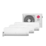 Ar Condicionado Multisplit Tri Split Inverter 27000 BTUs Quente/Frio LG - 220V