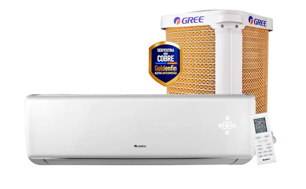 Ar Condicionado Split 9000 BTU Quente/Frio G-Top Inverter Gree 220V