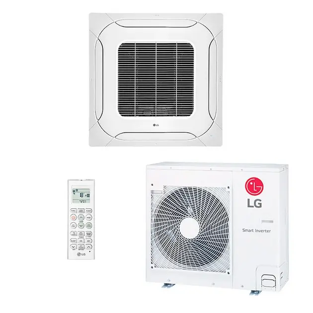 Ar Condicionado Split Cassete 24000 BTU Quente Frio Inverter 220V Springer Carrier