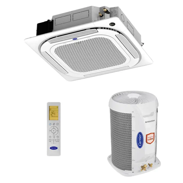 Ar Condicionado Split Cassete 24000 BTU Quente Frio Inverter 220V Springer Carrier
