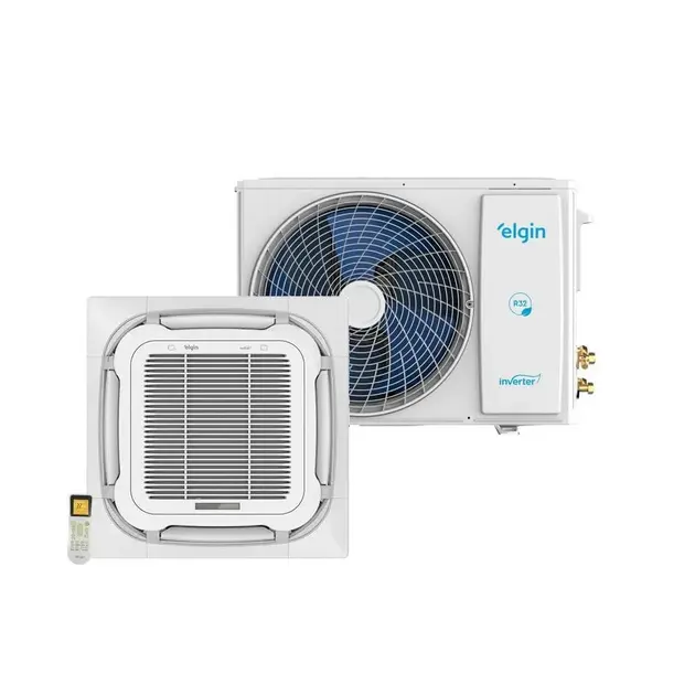 Ar Condicionado Split Cassete Inverter 24000 BTUs Frio Plus Elgin 220V