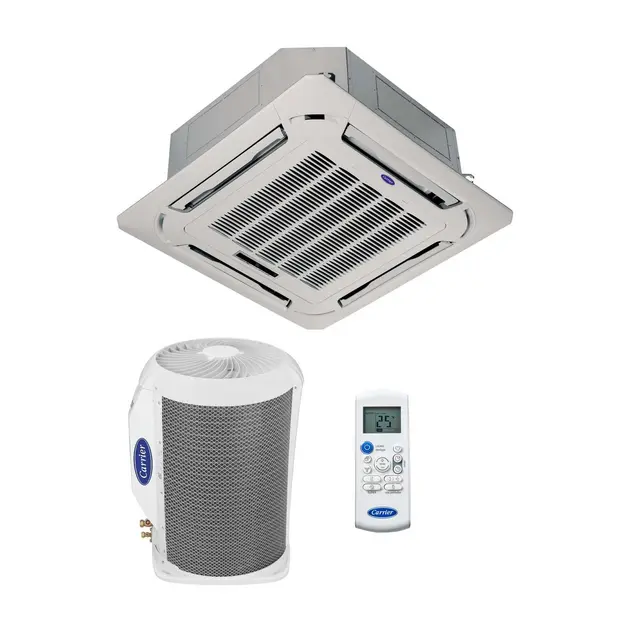 Ar Condicionado Split Cassete Inverter Carrier 18000 BTU Quente e Frio 220V