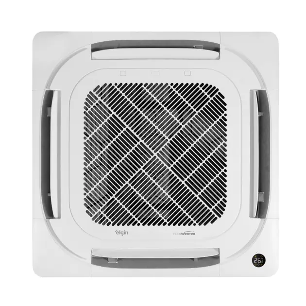 Ar Condicionado Split Cassete Inverter Elgin Eco 24000 BTU/h Quente Frio 220V