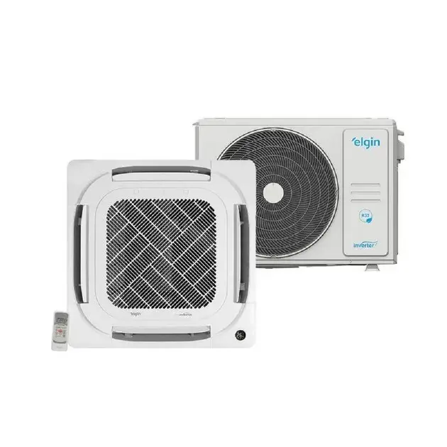 Ar Condicionado Split Cassete 24000 Btu Quente/frio Eco – Inverter – Elgin – 220v – Kvqi24c2na