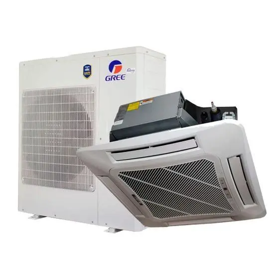 Ar Condicionado Split Cassete Inverter Gree 36000 BTU/h Quente e Frio - 220 Volts