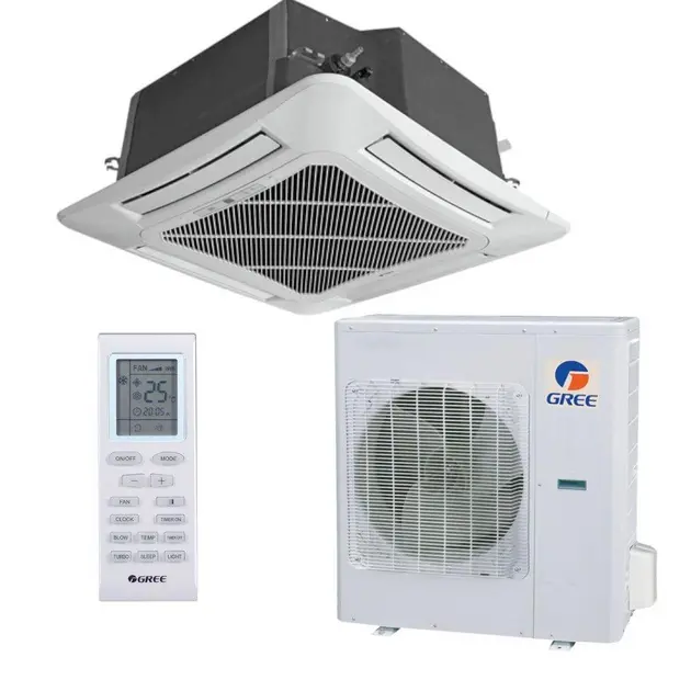 Ar Condicionado Split Cassete 36000 Btu Quente/frio – Inverter – Gree – 220v – Gkh36d3fi