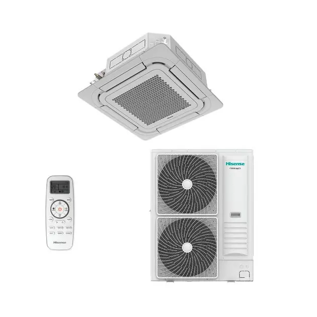 Ar Condicionado Split Cassete Inverter Hisense 56000 BTU Quente/Frio 220V - AUC-60UR2RKA