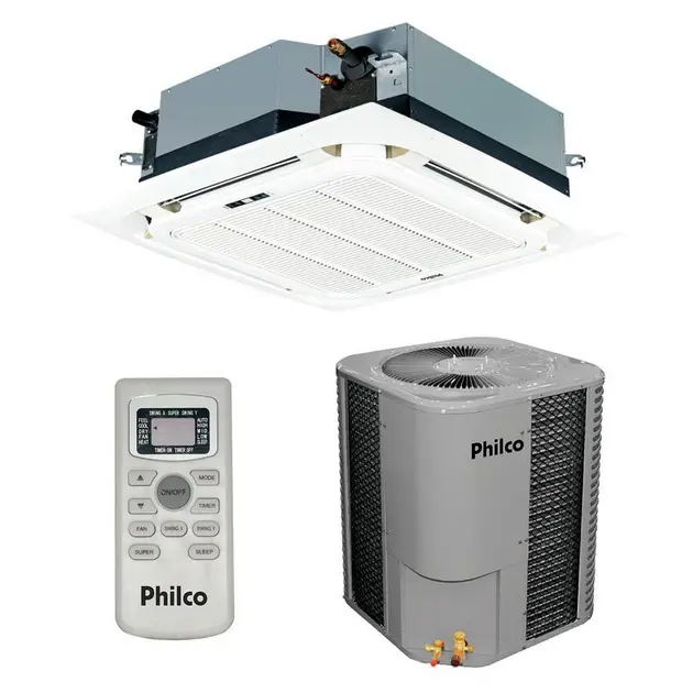 Ar Condicionado Split Cassete 48000 Btu Quente/frio – Philco – 220v – Pac48000cqfm5