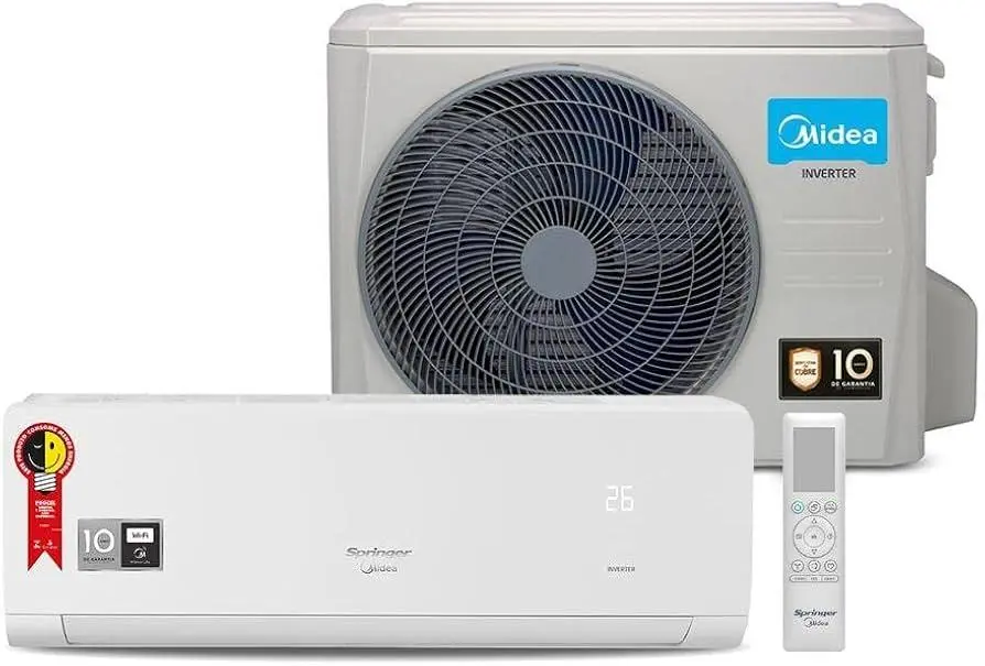 Ar-Condicionado Split Hi Wall Inverter 24000 BTU Quente/Frio Xtreme Save Connect Midea - 220V