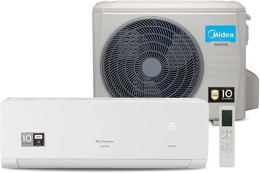 Ar Condicionado Split Inverter 12000 BTU Frio Xtreme Save Connect Springer Midea - 220V - 42AGVCI12M5