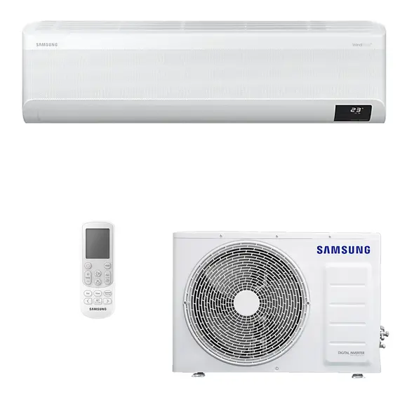 Ar Condicionado Split Inverter 18000 BTUs Quente e Frio Samsung WindFree 220V