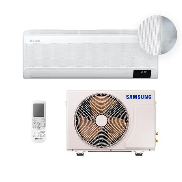 Ar Condicionado Split Inverter 18000 BTUs Quente e Frio Samsung WindFree 220V