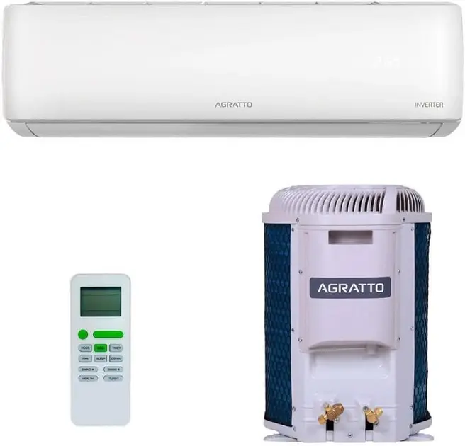 Ar Condicionado Split Inverter Agratto 12000 BTU Frio 220V - ICS12FIR4