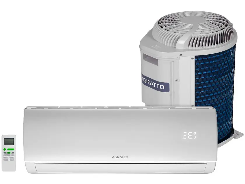 Ar Condicionado Split Inverter Agratto 9000 BTUs Quente e Frio 220V - LCST9QF