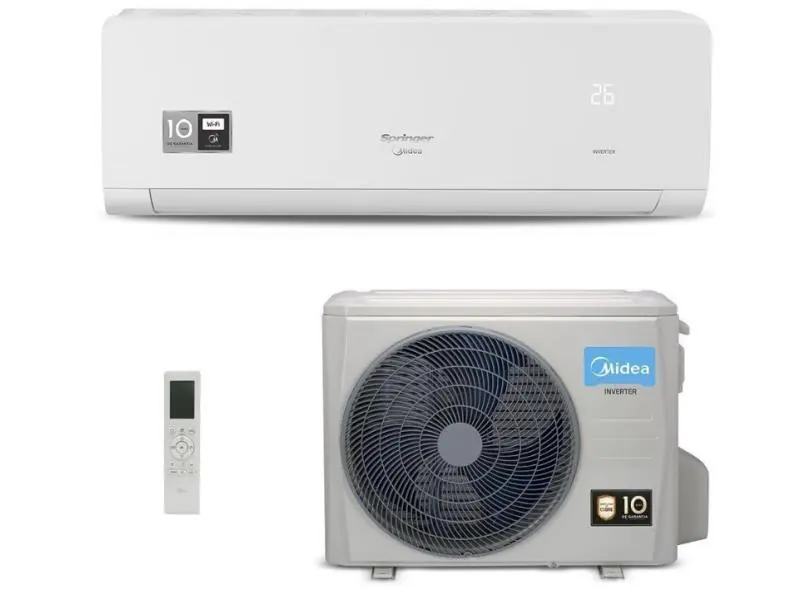 Ar Condicionado Split Inverter Quente/Frio Springer Midea 9000 BTUs 220V