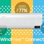 Ar Condicionado Split Inverter Samsung WindFree Connect 18000 BTU Frio 220V