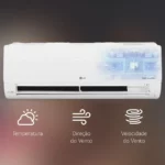 Ar Condicionado Split LG Dual Inverter Voice 12000 BTU Frio 220V S3-Q12JA33K