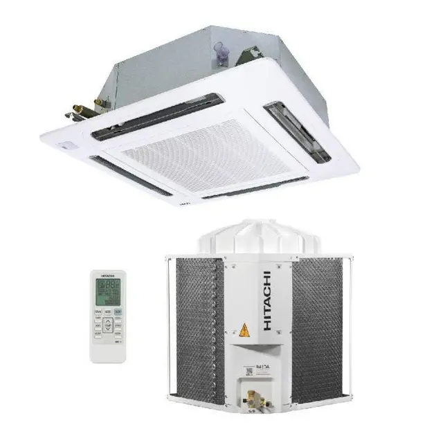 Ar Condicionado Split Piso Teto Inverter Hitachi 36000 BTUs Quente e Frio 220V Monofásico - Air Core