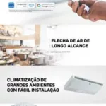 Ar Condicionado Split Teto Inverter Carrier 30000 BTU/h Quente e Frio - 220V