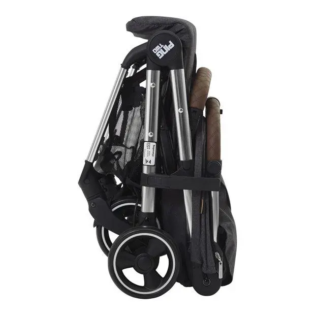 Carrinho de Bebê ABC Design Ping Two Diamond Asphalt Cinza – Idade Recomendada: 0 a 3 anos / Peso Suportado: até 22kg Carrinho de Bebê ABC Design Ping Two Diamond Asphalt Cinza - Idade Recomendada: 0 a 3 anos / Peso Suportado: até 22kg