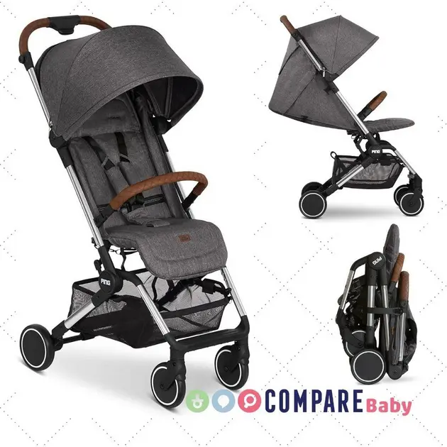 Carrinho de Bebê ABC Design Ping Two Diamond Asphalt Cinza – Idade Recomendada: 0 a 3 anos / Peso Suportado: até 22kg Carrinho de Bebê ABC Design Ping Two Diamond Asphalt Cinza - Idade Recomendada: 0 a 3 anos / Peso Suportado: até 22kg