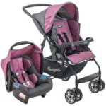 Carrinho de Bebê Burigotto Bebê Conforto Lui Rosa 0 a 15 Kg