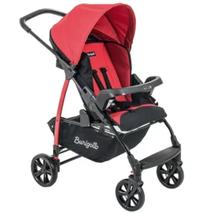 Carrinho de Bebê Burigotto Ecco Preto IXCA2057 - Reclinável, 0 a 15 kg