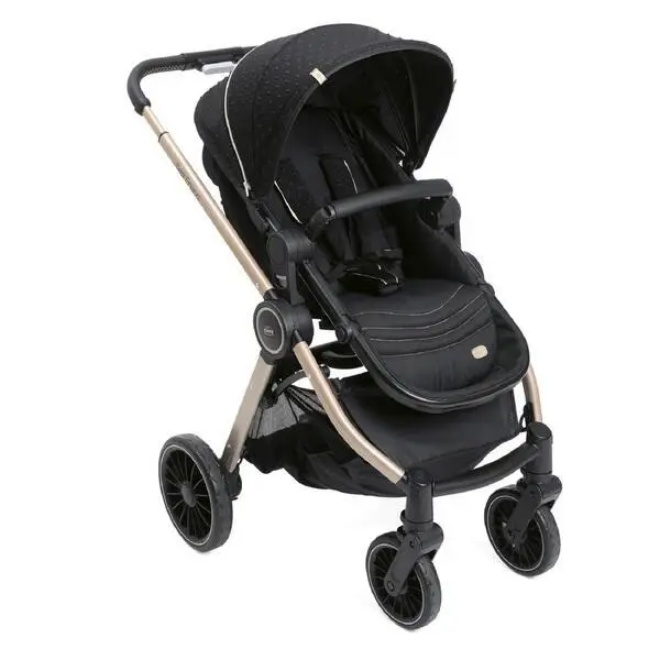 Carrinho de Bebê Chicco Best Friend Re Lux Preto com Moisés Carrinho de Bebê Chicco Best Friend Re Lux Preto com Moisés