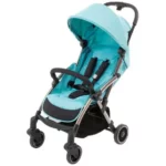 Carrinho de Bebê Chicco Cheerio Azul - Compacto, Confortável e Seguro para Crianças até 15kg