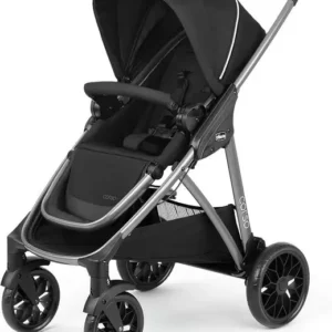Carrinho de Bebê Chicco Corso Preto - Segurança e Conforto para Seu Bebê