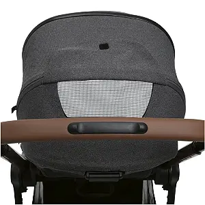 Carrinho de Bebê Chicco Mysa Preto 0 a 15kg com Capota Extensível e Encosto Reclinável Carrinho de Bebê Chicco Mysa Preto 0 a 15kg com Capota Extensível e Encosto Reclinável