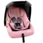 Carrinho de Bebê Conforto Cosco Jetty Rosa com Bandeja e Protetor UV 30+