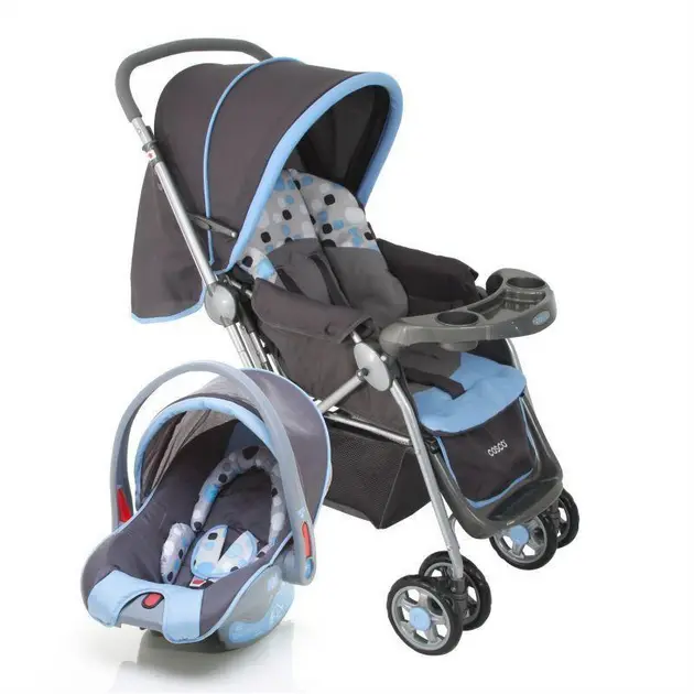 Carrinho de Bebê Cosco Reverse TS Azul 0 a 15kg