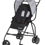 Carrinho de Bebê Galzerano Capri Preto e Cinza 6 Meses a 15kg