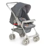 Carrinho de Bebê Galzerano Milano Reversível II Cinza - 0 a 15 kg