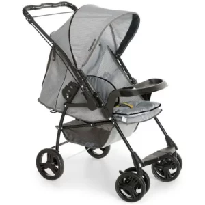 Carrinho de Bebê Galzerano Milano Reversível II Cinza - 0 a 15 kg