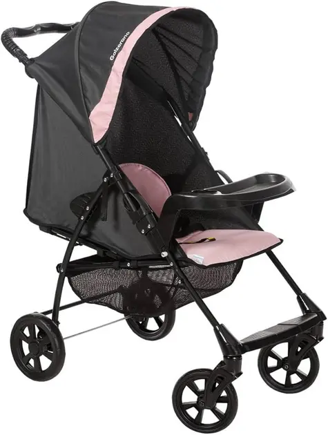 Carrinho de Bebê Galzerano Romano Rosa