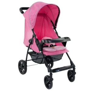 Carrinho de Bebê Galzerano Romano Rosa