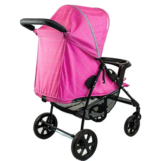 Carrinho de Bebê Galzerano Romano Rosa