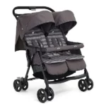 Carrinho de Bebê Gêmeos Aire Twin Joie Cinza Dark Pewter
