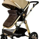 Carrinho de Bebê Golden Club Baby Preto - Com Bebê Conforto