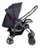 Carrinho de Bebê Hercules Topázio Preto - Reclinável e Dobrável