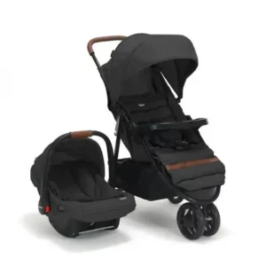 Carrinho de Bebê Infanti Bebê Conforto Duo Breeze Preto - Travel System