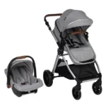 Carrinho de Bebê Infanti Bebê Conforto Romanzo Duo Cinza