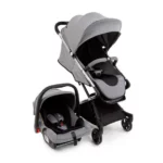 Carrinho de Bebê Infanti Legend Cinza - Travel System até 15kg - Estrutura Leve e Compacta