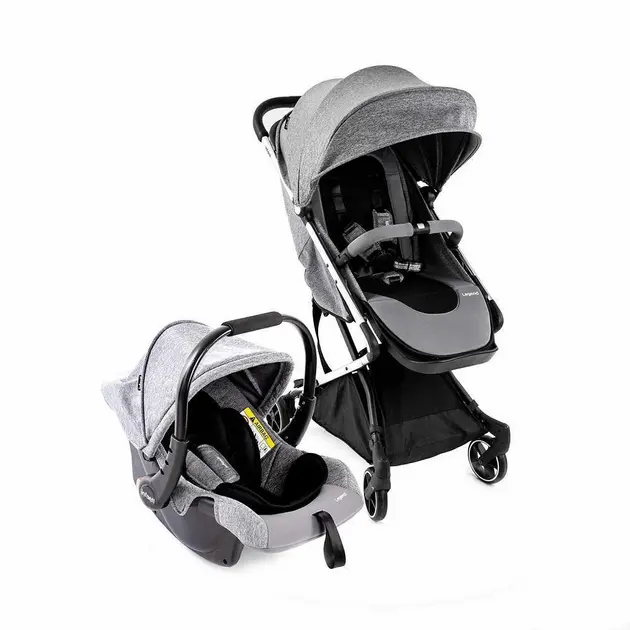Carrinho de Bebê Infanti Legend Cinza – Travel System até 15kg – Estrutura Leve e Compacta Carrinho de Bebê Infanti Legend Cinza - Travel System até 15kg - Estrutura Leve e Compacta