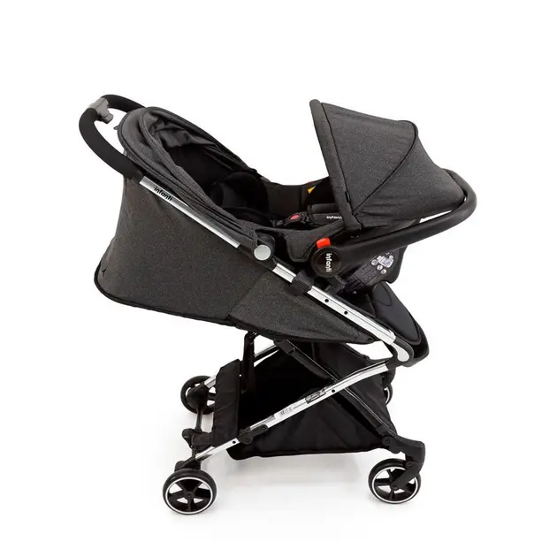Carrinho de Bebê Infanti Legend Cinza – Travel System até 15kg – Estrutura Leve e Compacta Carrinho de Bebê Infanti Legend Cinza - Travel System até 15kg - Estrutura Leve e Compacta
