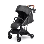 Carrinho de Bebê Infanti Lucca - Preto - Compacto e reclinável para conforto do bebê